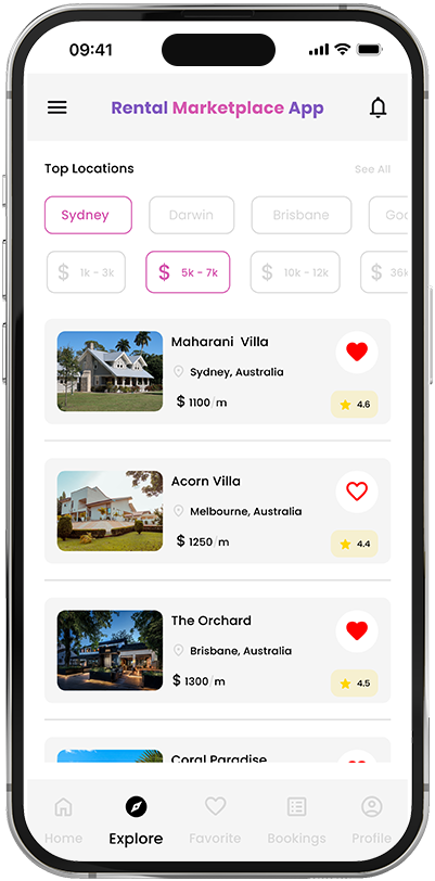 On-Demand Rental Marketplace App Development